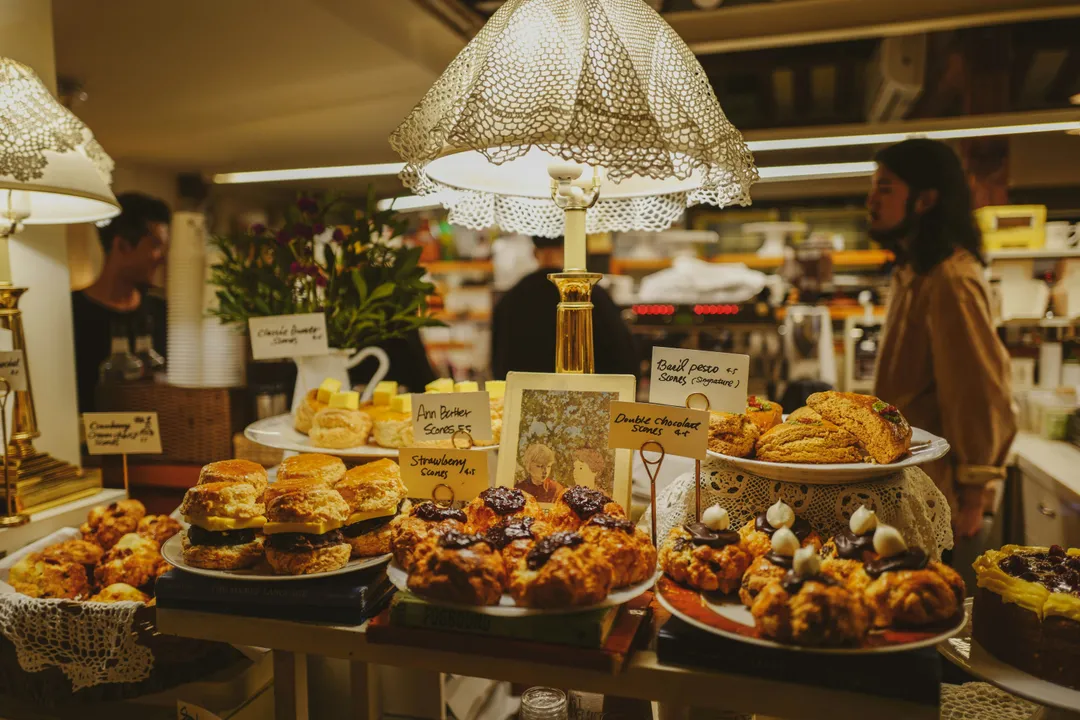 A delicious assortment of high-protein baked goods.